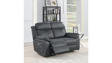 Reclinersoffa Rindal 2 Sits Elektrisk - grå - Möbler - Soffa - Biosoffa & reclinersoffa