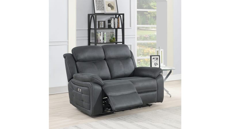 Reclinersoffa Rindal 2 Sits Elektrisk - grå - Möbler - Soffa - Biosoffa & reclinersoffa