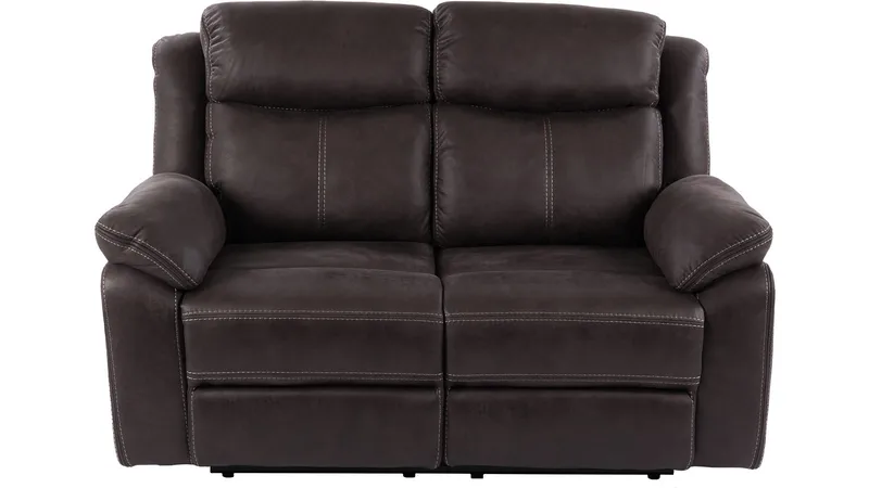 Reclinersoffa Rindal 2 Sits Manuell - brungrå - Möbler - Soffa - Biosoffa & reclinersoffa