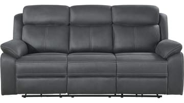 Reclinersoffa Rindal 3 Sits Elektrisk - grå - Möbler - Soffa - Biosoffa & reclinersoffa