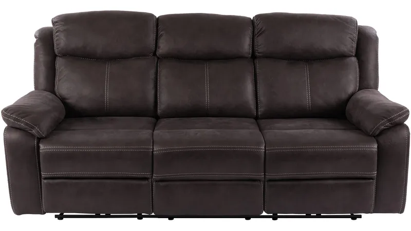Reclinersoffa Rindal 3 Sits Manuell - brungrå - Möbler - Soffa - Biosoffa & reclinersoffa
