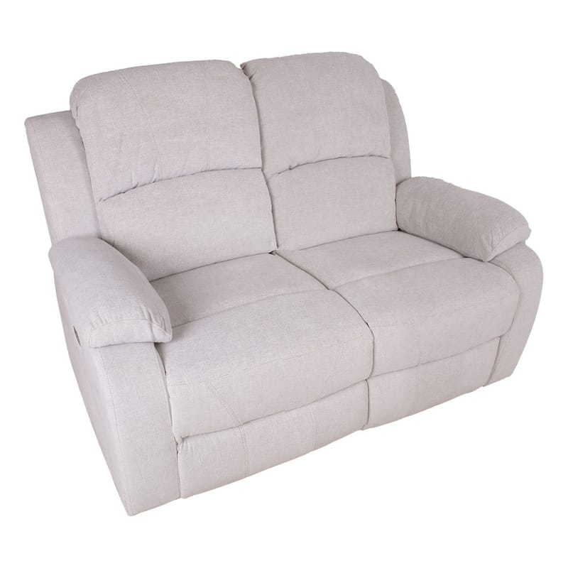 Reclinersoffa Tränor 2-sits med elektrisk mekanism - naturvit - Möbler - Soffa - Biosoffa & reclinersoffa