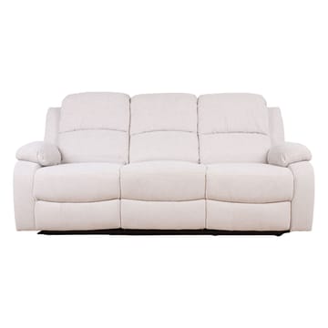 Reclinersoffa Tränor 3-sits med elektrisk mekanism - naturvit - Möbler - Soffa - Biosoffa & reclinersoffa