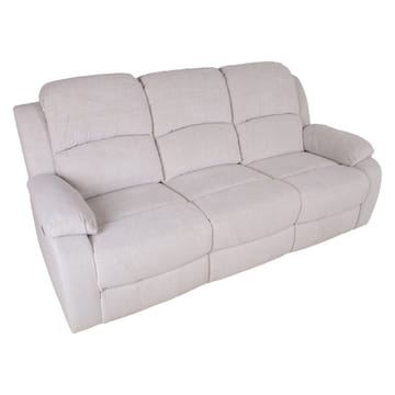 Reclinersoffa Tränor 3-sits med elektrisk mekanism - naturvit - Möbler - Soffa - Biosoffa & reclinersoffa