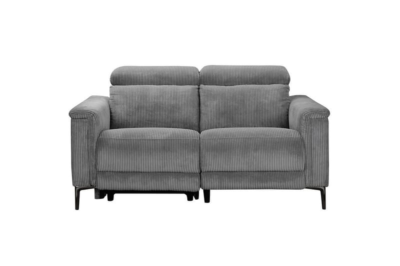 Reclinersoffa utan hörn Loft24 Lund Reclinersoffa 2-sits Lightgrey