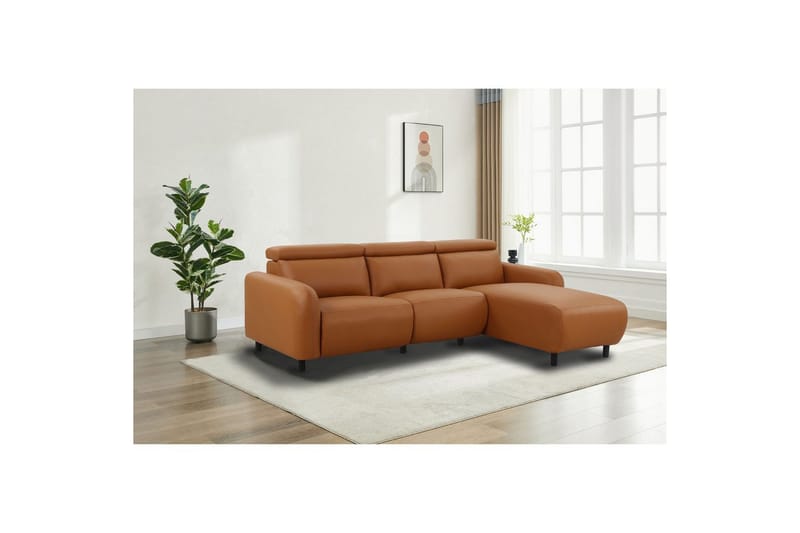Skaane Reclinersoffa 3-sits - Brun - Möbler - Soffa - Biosoffa & reclinersoffa