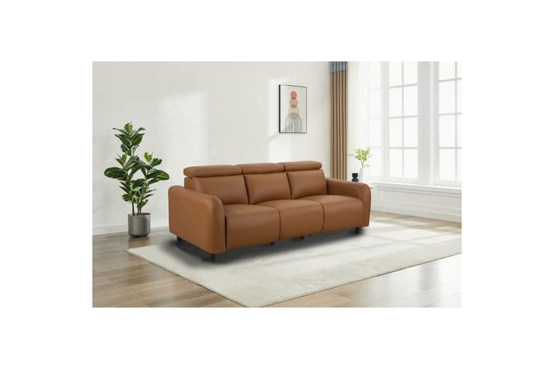 Skaane Reclinersoffa 3-sits - Brun - Möbler - Soffa - Biosoffa & reclinersoffa
