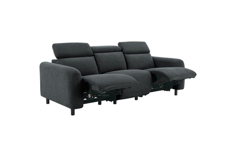 Skaane Reclinersoffa 3-sits - Grå - Möbler - Soffa - Biosoffa & reclinersoffa
