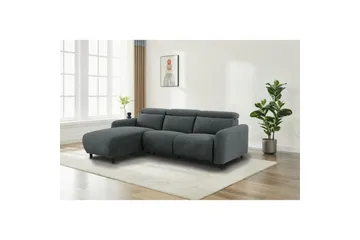 Skaane Reclinersoffa 3-sits - Grå - Möbler - Soffa - Biosoffa & reclinersoffa