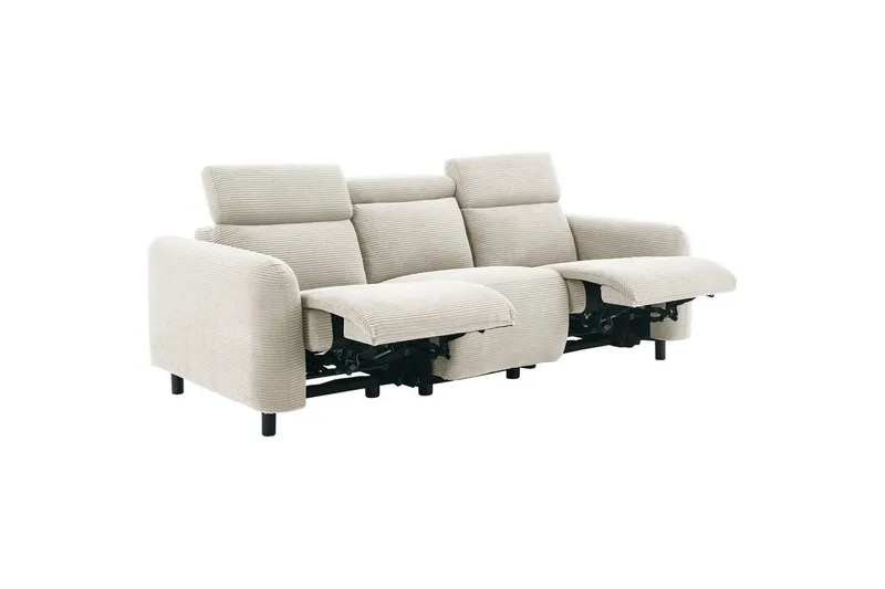 Skaane Reclinersoffa 3-sits - Vit - Möbler - Soffa - Biosoffa & reclinersoffa