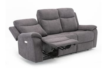 Soffa Milo 3-sits - Grå - Möbler - Soffa - Biosoffa & reclinersoffa