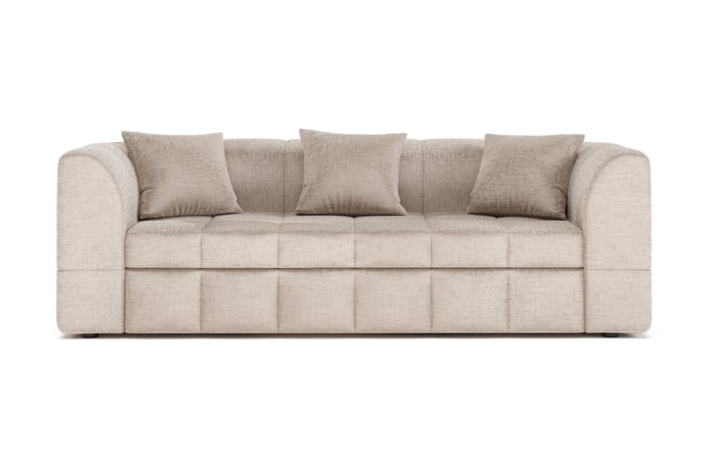 Bjorsund 3-sits Soffa - Beige - Möbler - Soffa - 3 sits soffa