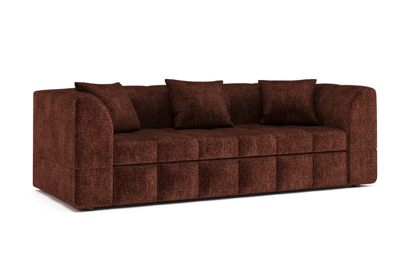 Bjorsund 3-sits Soffa - Brun - Möbler - Soffa - 3 sits soffa