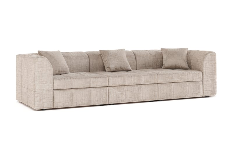 Bjorsund 4-sits Soffa - Beige - Möbler - Soffa - 4 sits soffa
