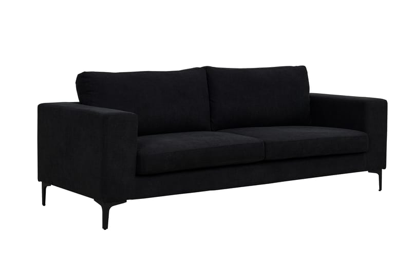 Bolero 3-sits Soffa - Svart - Möbler - Soffa - 3 sits soffa
