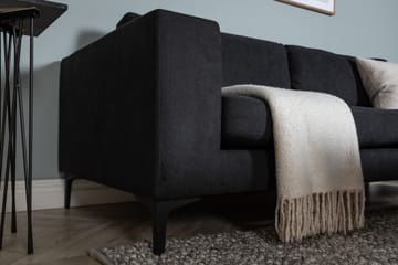 Bolero 3-sits Soffa - Svart - Möbler - Soffa - 3 sits soffa
