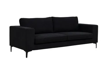 Bolero 3-sits Soffa - Svart - Möbler - Soffa - 3 sits soffa