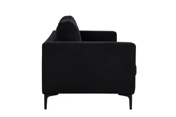 Bolero 3-sits Soffa - Svart - Möbler - Soffa - 3 sits soffa