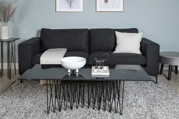 Bolero 3-sits Soffa - Svart - Möbler - Soffa - 3 sits soffa