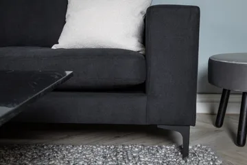 Bolero 3-sits Soffa - Svart - Möbler - Soffa - 3 sits soffa