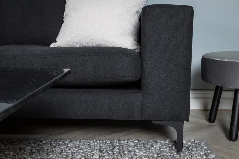 Bolero 3-sits Soffa - Svart - Möbler - Soffa - 3 sits soffa