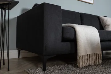 Bolero 3-sits Soffa - Svart - Möbler - Soffa - 3 sits soffa