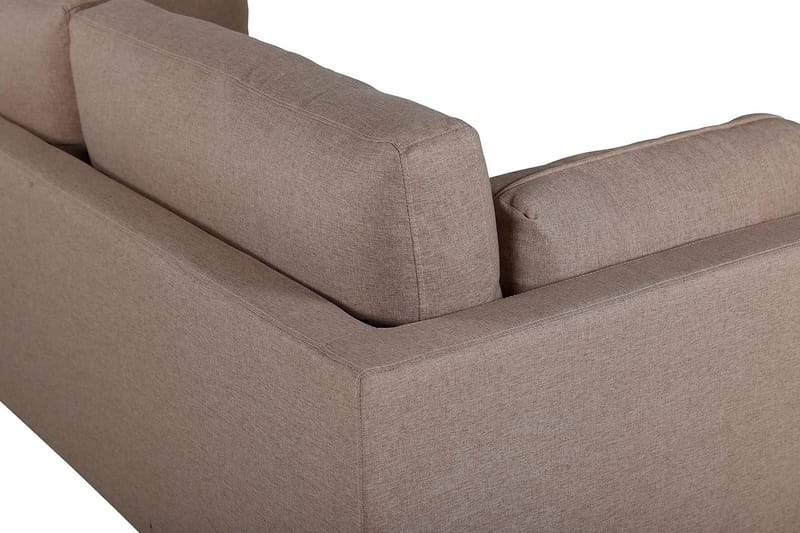 Boom 3-sits Soffa i Tyg - Brun - Möbler - Soffa - 3 sits soffa
