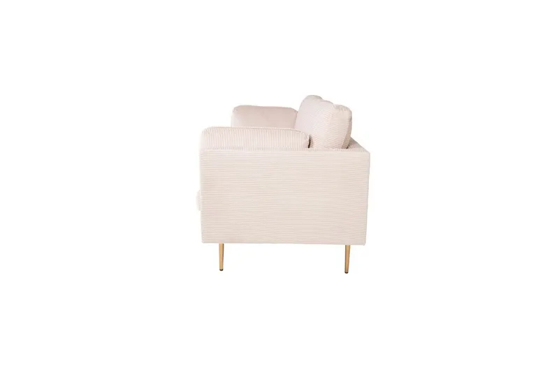 Boom Soffa i Manchestertyg - Beige - Möbler - Soffa - 3 sits soffa