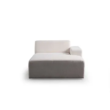 Branorin 3-sits Hörnsoffa - Krämvit - Möbler - Soffa - Divansoffa & schäslongsoffa - 3 sits soffa med divan