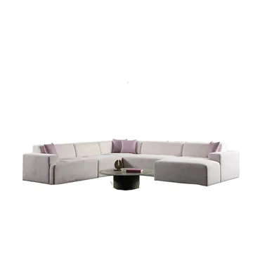 Branorin 6-sits Hörnsoffa - Krämvit - Möbler - Soffa - Hörnsoffa