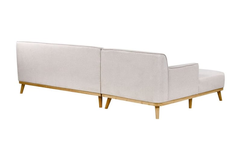 Bree Hörnsoffa 3-sits - Grå/Ljust trä - Möbler - Soffa - Bäddsoffa - Hörnbäddsoffa