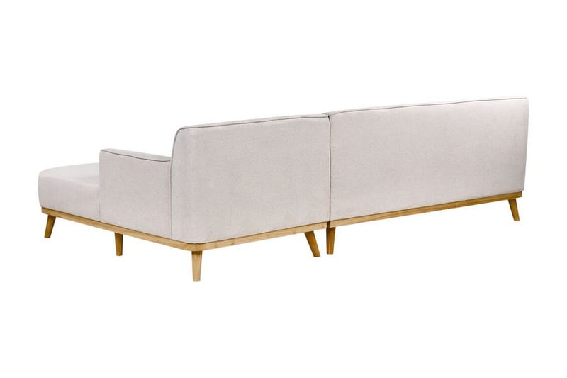 Bree Hörnsoffa 3-sits - Grå/Ljust trä - Möbler - Soffa - Bäddsoffa - Hörnbäddsoffa