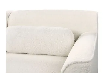 Bree Hörnsoffa 3-sits - Vit/Ljust trä - Möbler - Soffa - Hörnsoffa