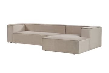 Britt Hörnsoffa 3-sits - Beige - Möbler - Soffa - Hörnsoffa - Hörnsoffa med divan