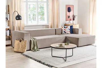 Britt Hörnsoffa 3-sits - Beige - Möbler - Soffa - Sammetssoffa