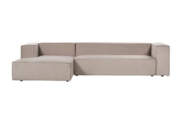 Britt Hörnsoffa 3-sits - Beige - Möbler - Soffa - Sammetssoffa