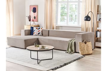 Britt Hörnsoffa 3-sits - Beige - Möbler - Soffa - Sammetssoffa