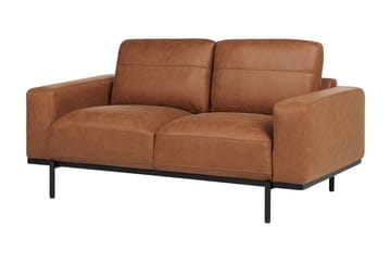 Bruna Soffa 2-sits - Brun - Möbler - Soffa - Skinnsoffa