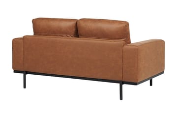 Bruna Soffa 2-sits - Brun - Möbler - Soffa - Skinnsoffa