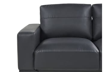 Bruna Soffa 2-sits - Svart - Möbler - Soffa - Skinnsoffa
