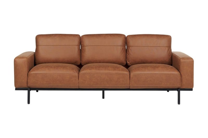 Bruna Soffa 3-sits, Brun