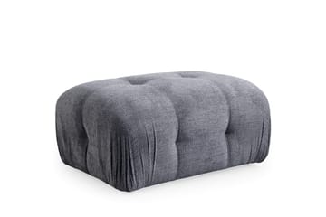 Bubblig Divansoffa 2-sits Belgin med fasta armstöd - Grå - Möbler - Soffa - Divansoffa & schäslongsoffa - 2 sits soffa med divan