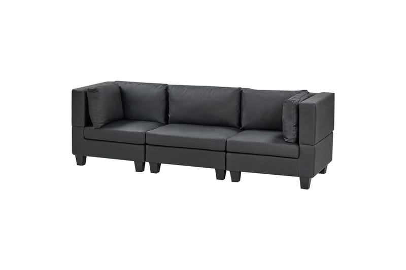 Buck Soffa 3-sits - Svart - Möbler - Soffa - 3 sits soffa