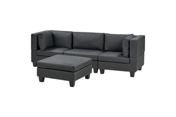 Buck Soffa 3-sits - Svart - Möbler - Soffa - 3 sits soffa