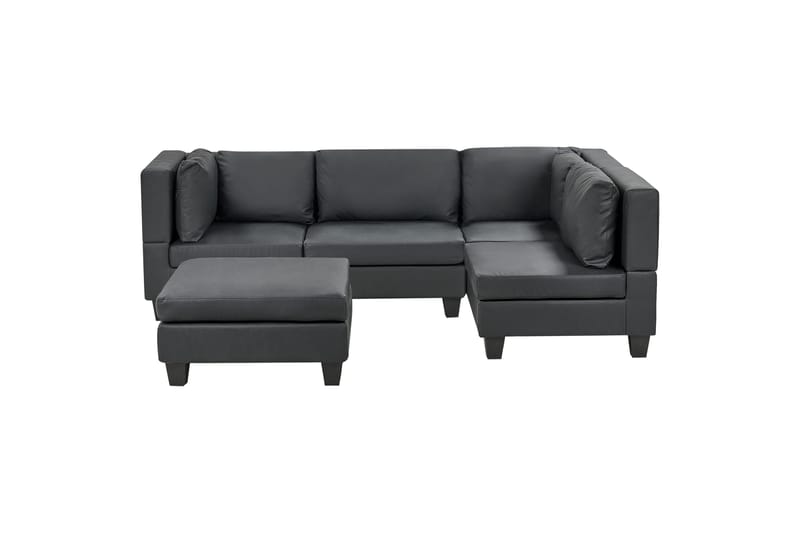 Buck Soffa 4-sits, Svart