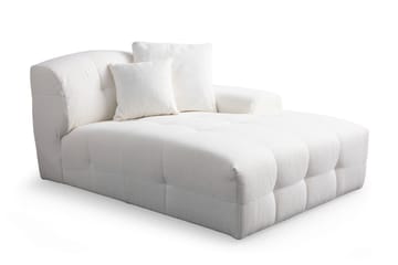 Buddy 4-sits Soffa med Divan - Vit - Möbler - Soffa - Divansoffa & schäslongsoffa - 4 sits soffa med divan