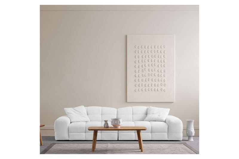 Buddy Soffa 3-sits - Vit - Möbler - Soffa - 3 sits soffa