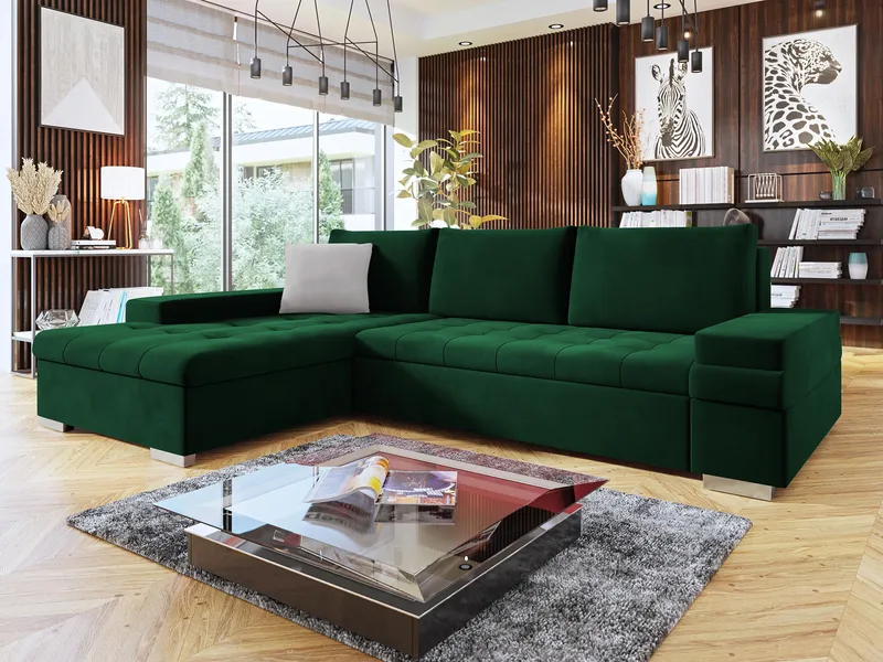 Bunty 3-sits Soffa med Divan Vänster - Möbler - Soffa - Hörnsoffa