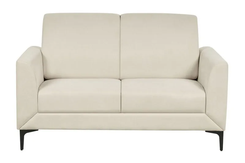 Chet Soffa 2-sits, Beige/Svart