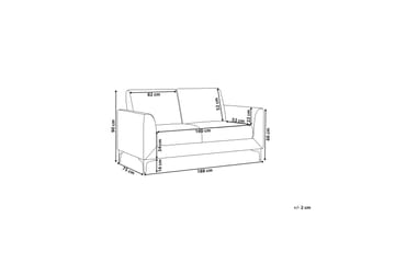 Chet Soffa 3-sits - Svart - Möbler - Soffa - 3 sits soffa